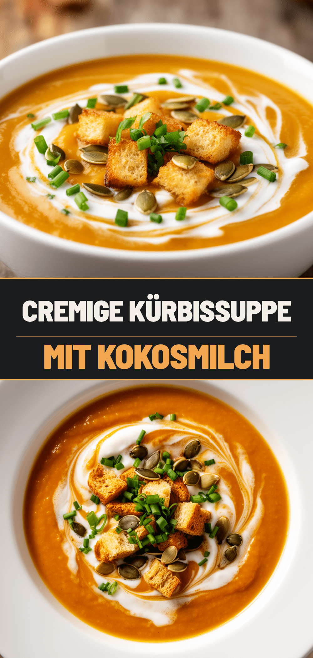 Cremige Erntedank Kürbissuppe: Das beste einfache Rezept 5 Cremige Erntedank Kürbissuppe recipe