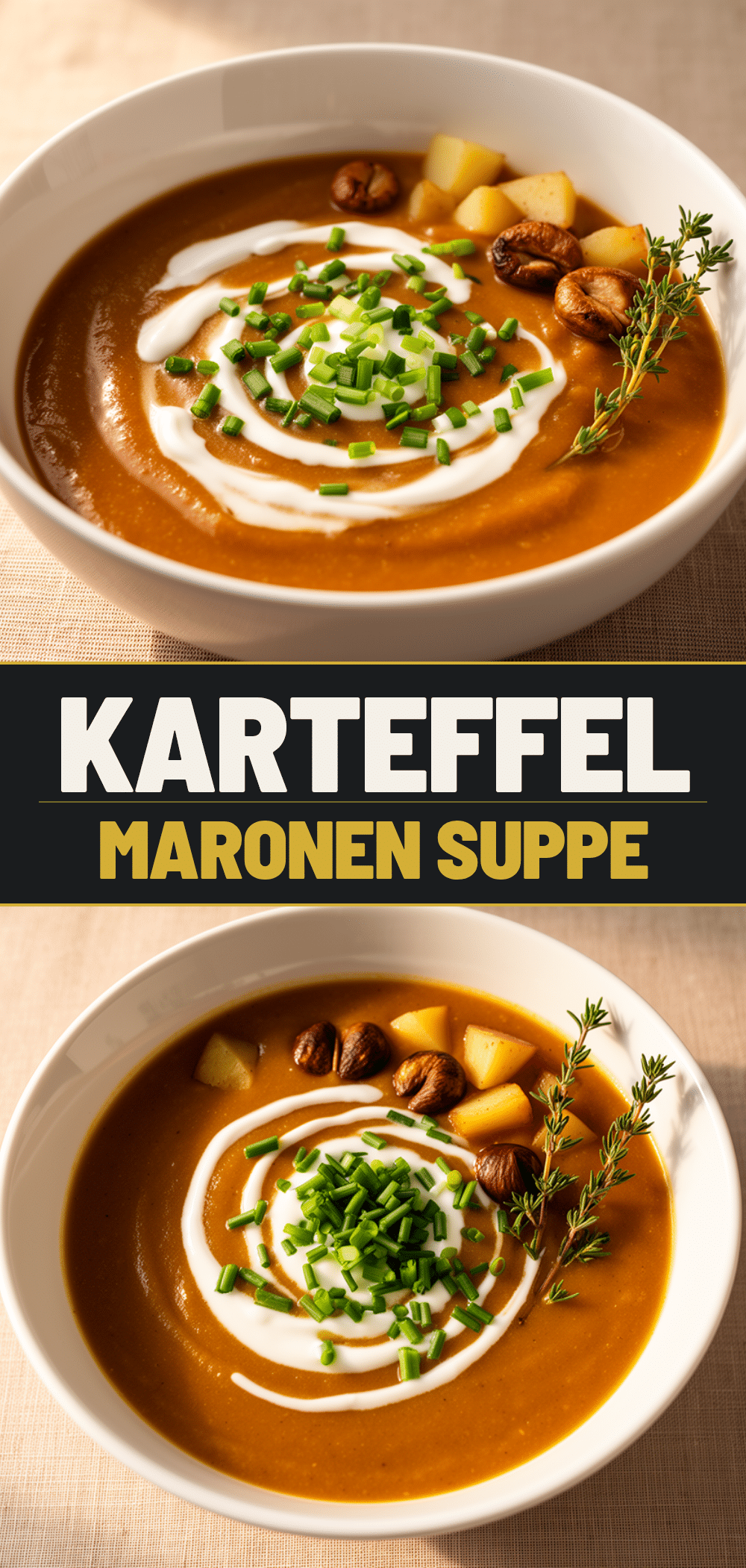 Cremige Kartoffel-Maronen Suppe: 5 Einfache Schritte 5 Cremige Kartoffel-Maronen Suppe recipe