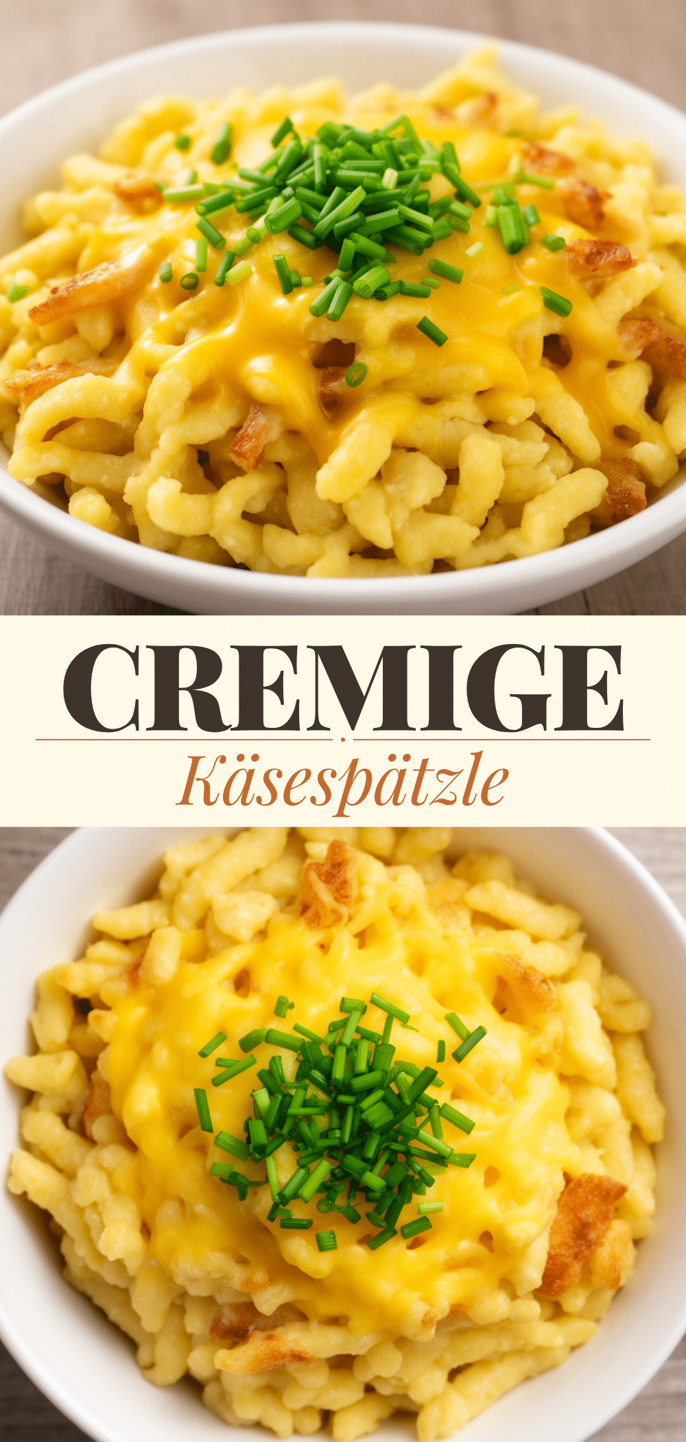 Cremige Schwäbische Käsespätzle: 20 Min. Rezept 5 Cremige Schwäbische Käsespätzle recipe