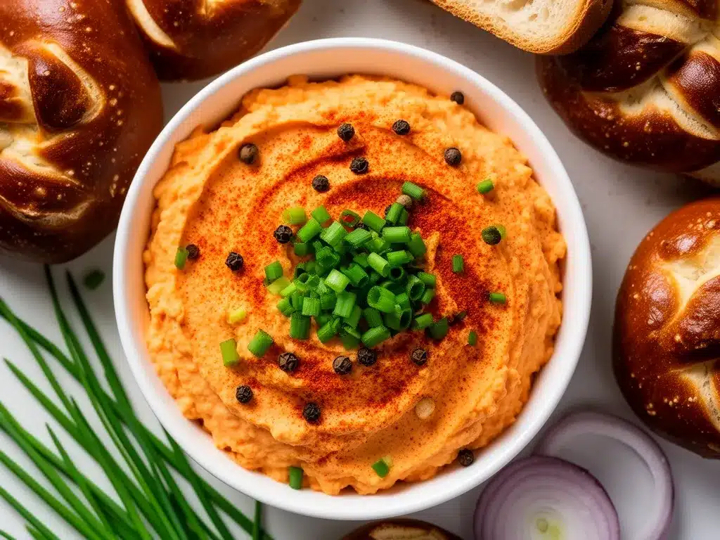 Cremiger Bayerischer Obatzda: Der Beste in 5 Min 4 Cremiger Bayerischer Obatzda preparation steps