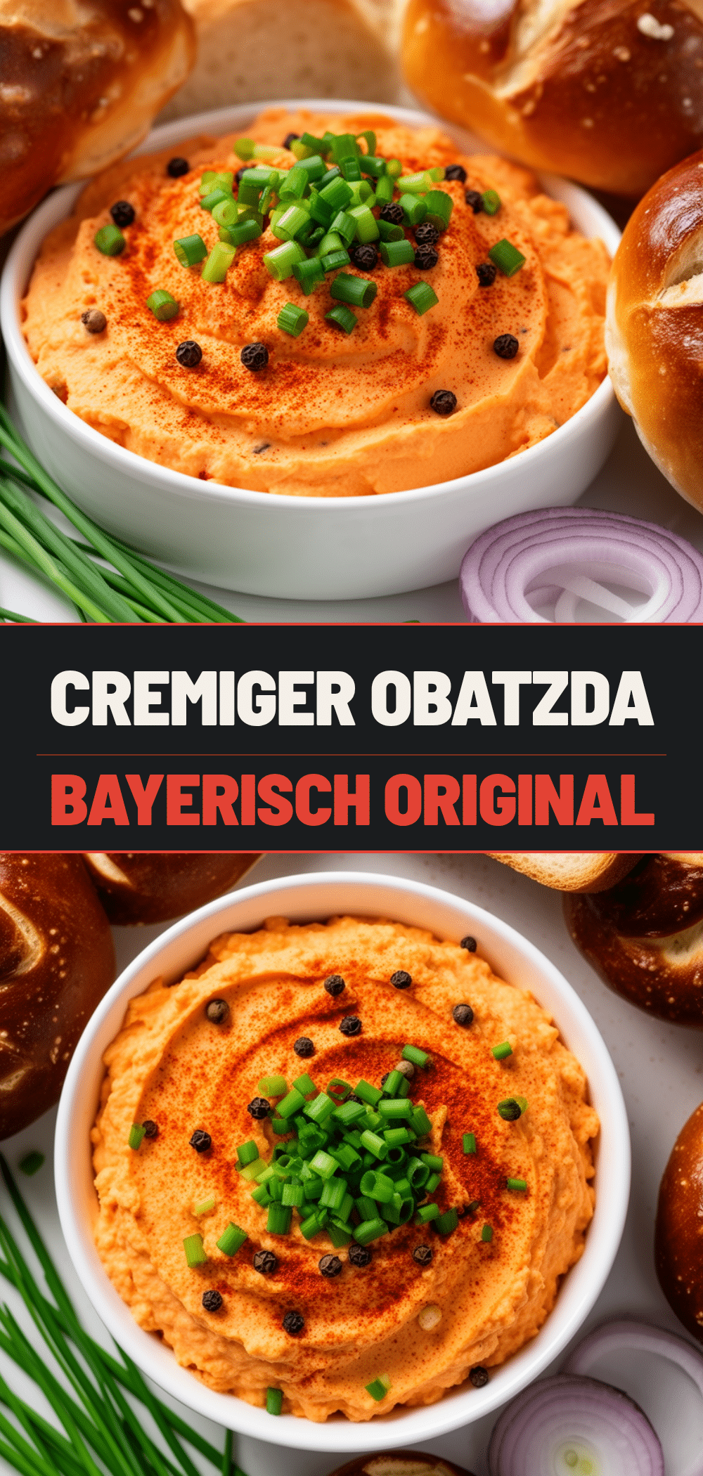 Cremiger Bayerischer Obatzda: Der Beste in 5 Min 5 Cremiger Bayerischer Obatzda recipe