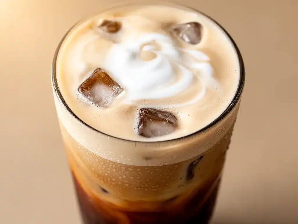 Cremiger Iced Coffee mit Vanille: Das perfekte 5-Minuten-Rezept 4 Cremiger Iced Coffee mit Vanille preparation steps