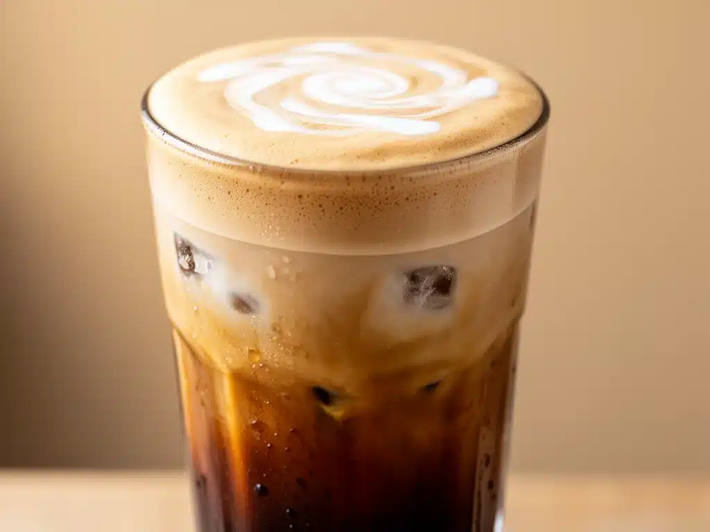 Cremiger Iced Coffee mit Vanille - featured image