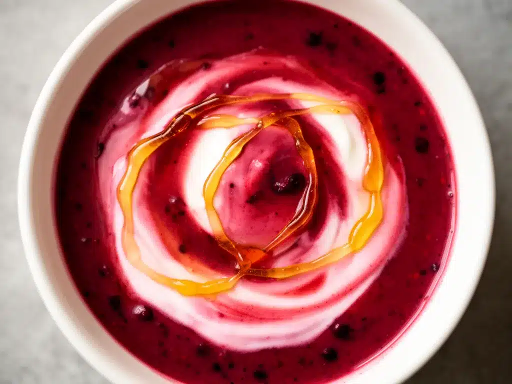 Cremiger Kirsch-Joghurt Smoothie: Perfekt in 5 Min 4 cremiger Kirsch-Joghurt Smoothie preparation steps