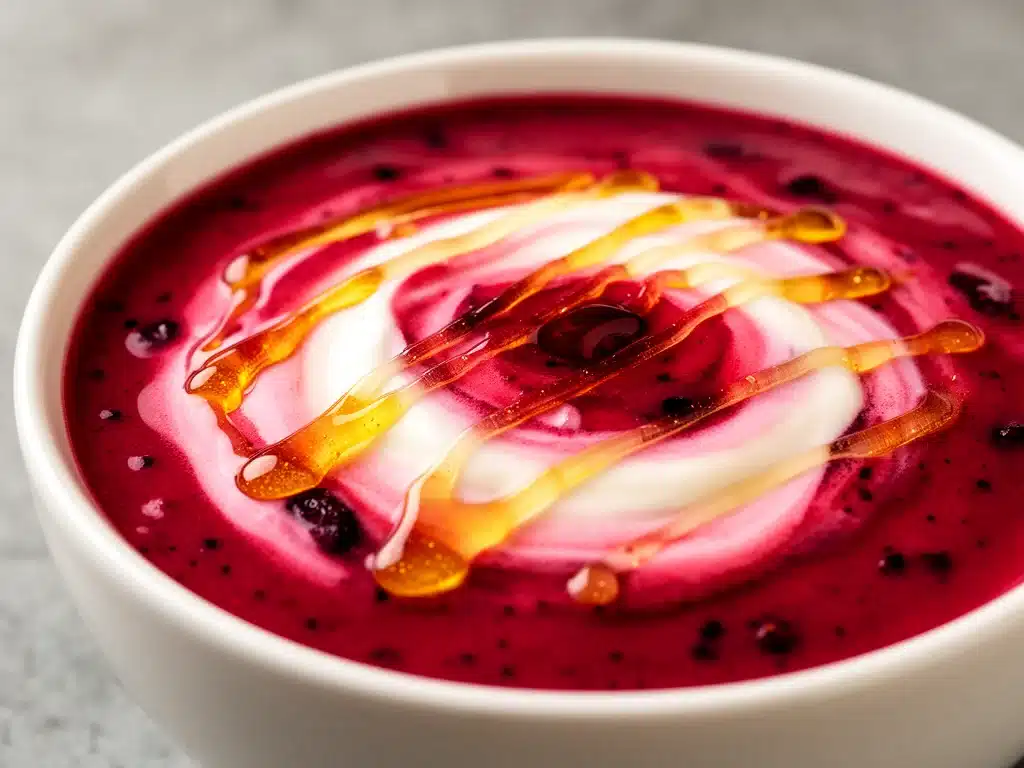 cremiger Kirsch-Joghurt Smoothie - featured image