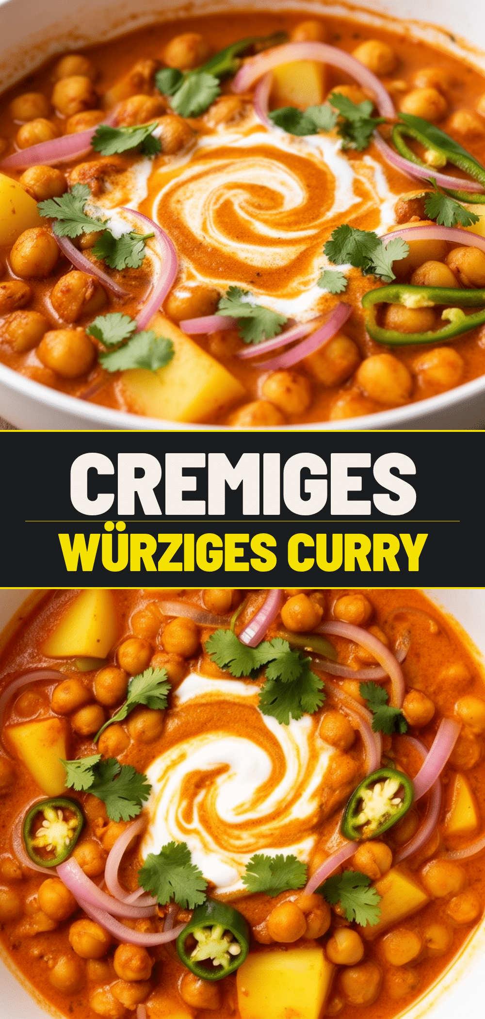 Cremiges Kichererbsen-Curry: Das beste 25-Minuten-Rezept 5 cremiges Kichererbsen-Curry recipe
