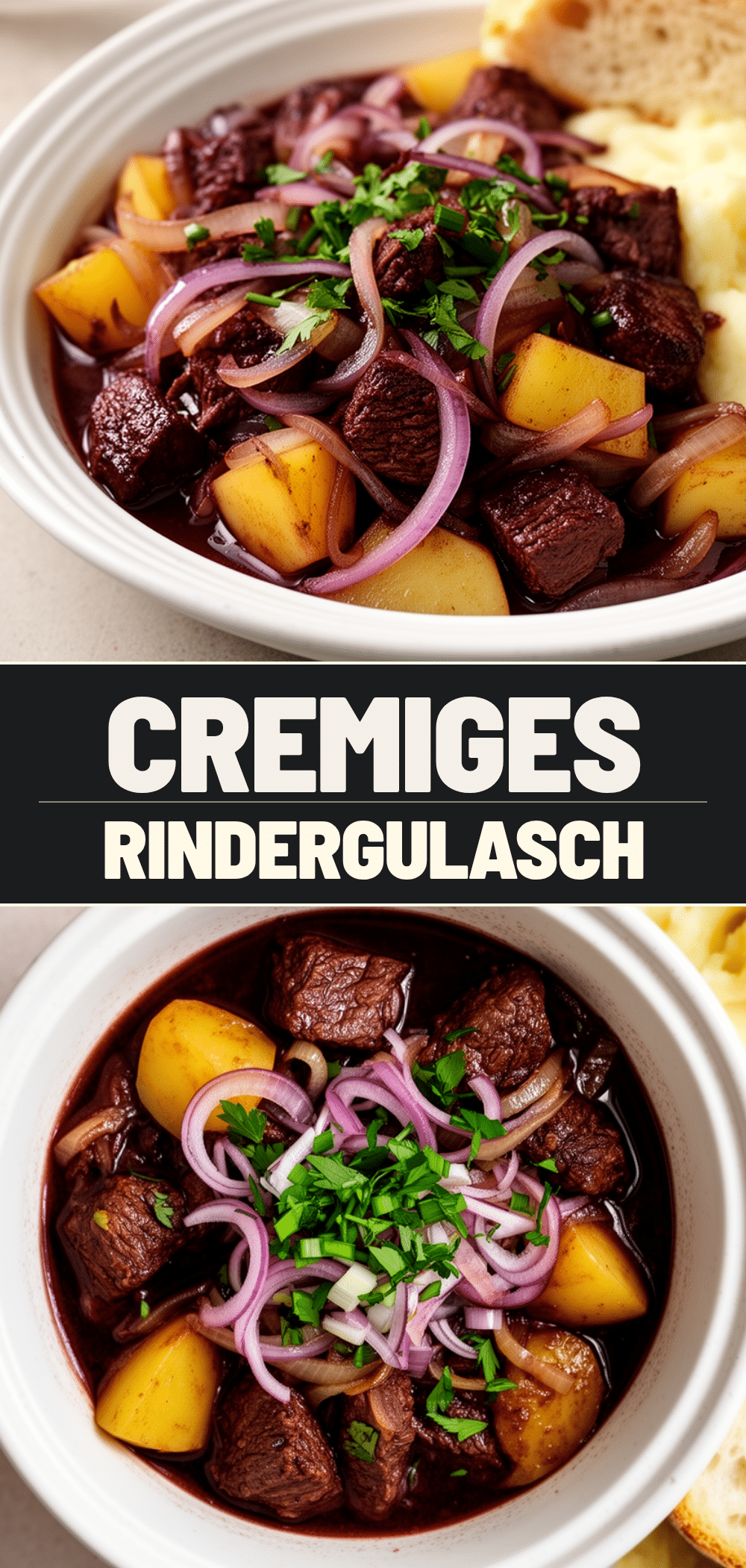 Cremiges Rindergulasch im Slow Cooker: 5-Sterne Komfort 5 Cremiges Rindergulasch im Slow Cooker recipe