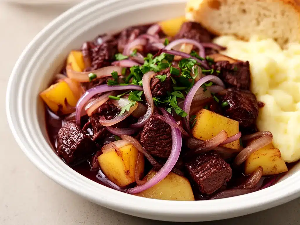 Cremiges Rindergulasch im Slow Cooker - featured image