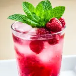 Erfrischende Himbeer-Limonade mit Minze - featured image