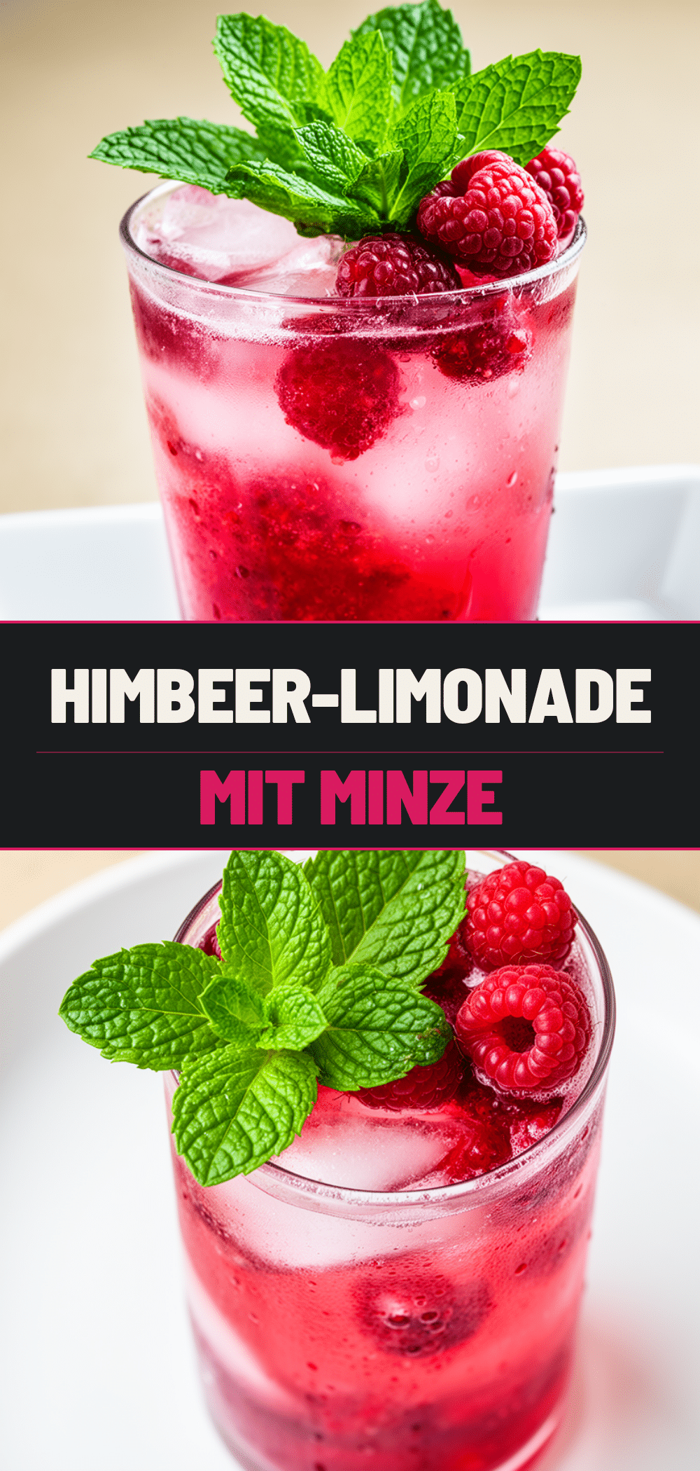 Erfrischende Himbeer-Limonade mit Minze in 5 Min: Der perfekte Sommer-Drink 5 Erfrischende Himbeer-Limonade mit Minze recipe
