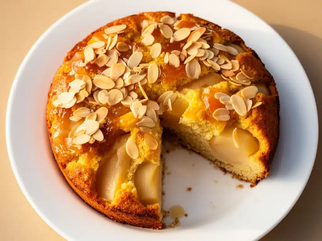 Erntedank Birnenkuchen mit Mandeln: Saftig & Einfach 4 Erntedank Birnenkuchen mit Mandeln preparation steps