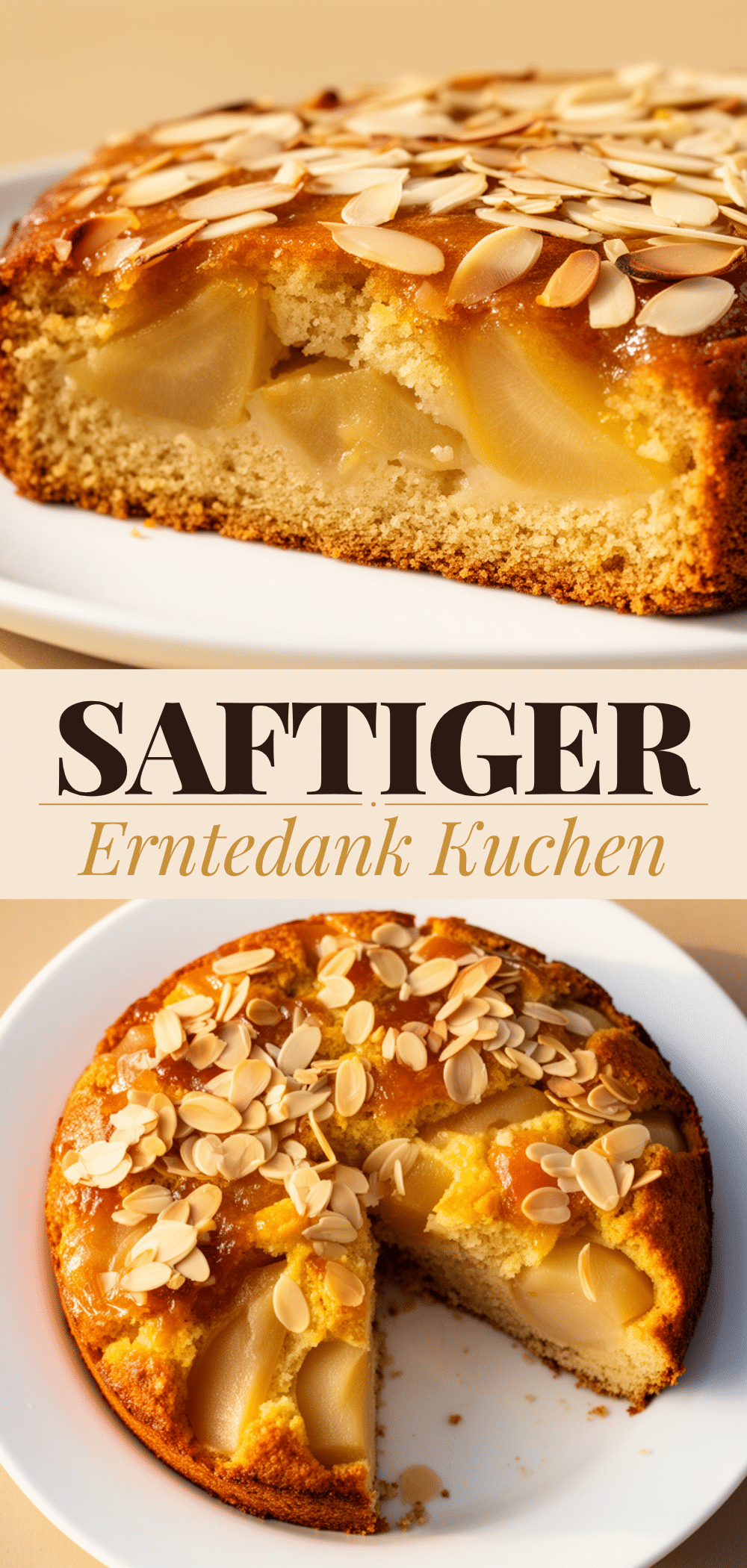 Erntedank Birnenkuchen mit Mandeln: Saftig & Einfach 5 Erntedank Birnenkuchen mit Mandeln recipe