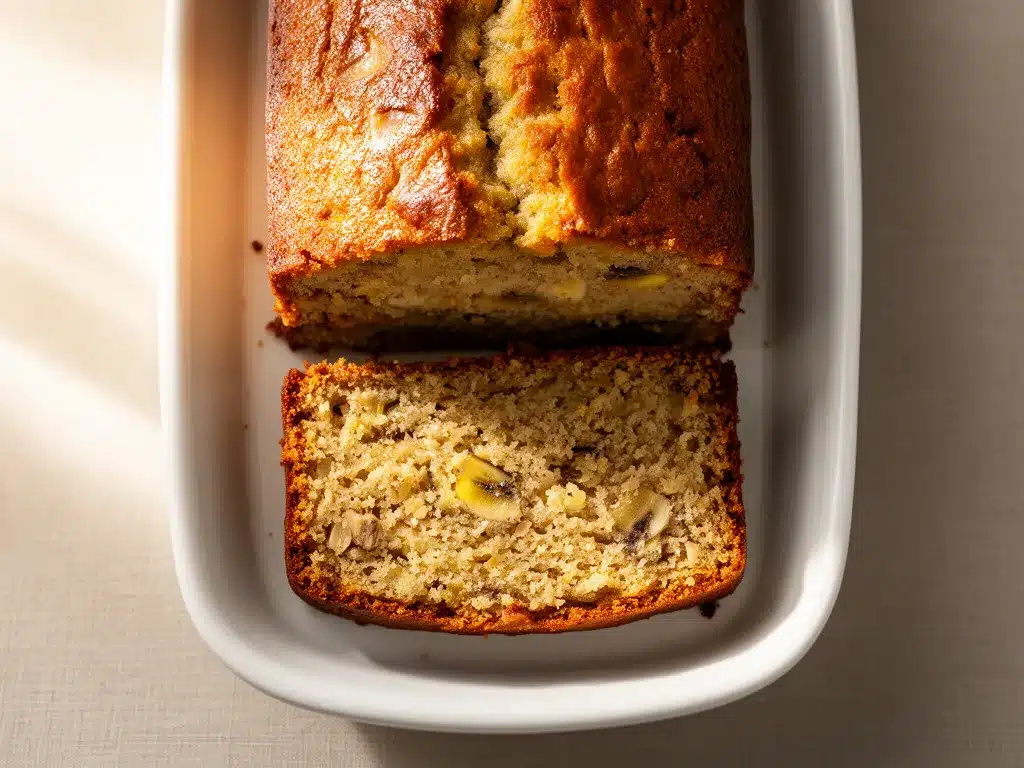 Glutenfreies Bananenbrot: Das einfachste Rezept 4 Glutenfreies Bananenbrot preparation steps