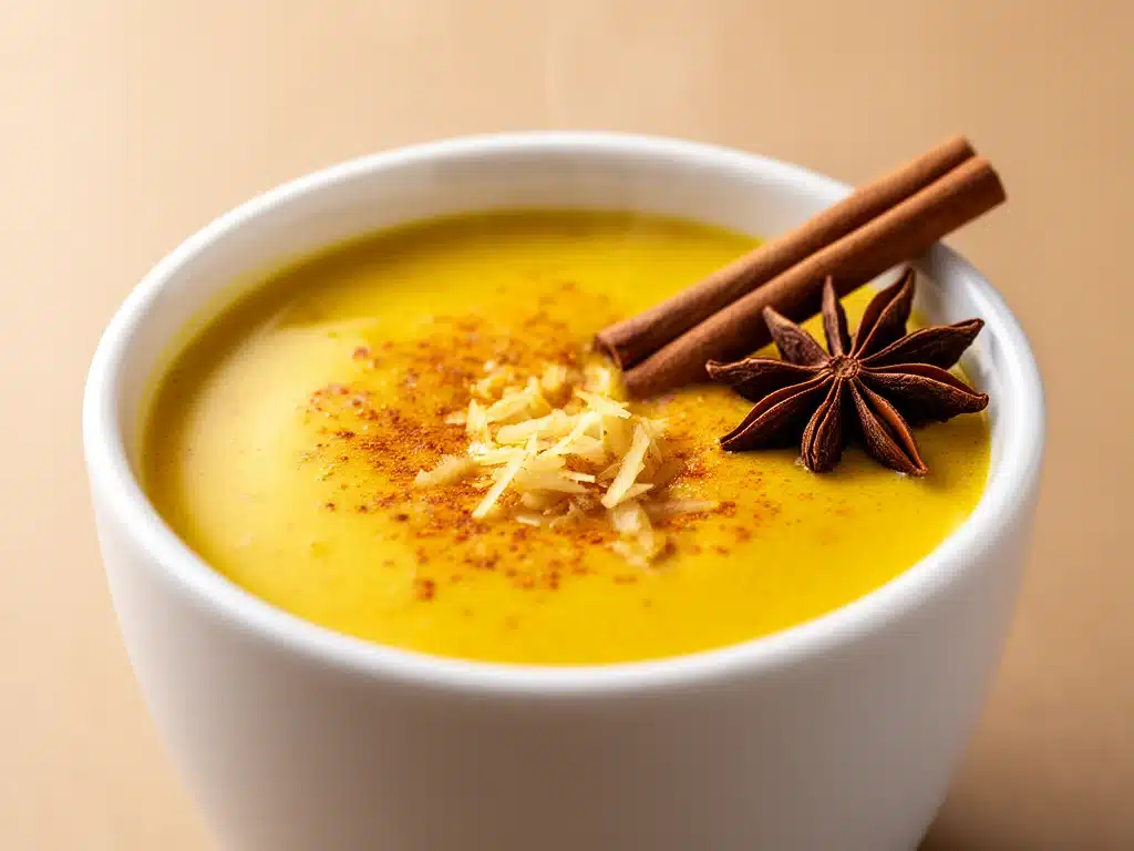 Goldene Milch Kurkuma Rezept - featured image