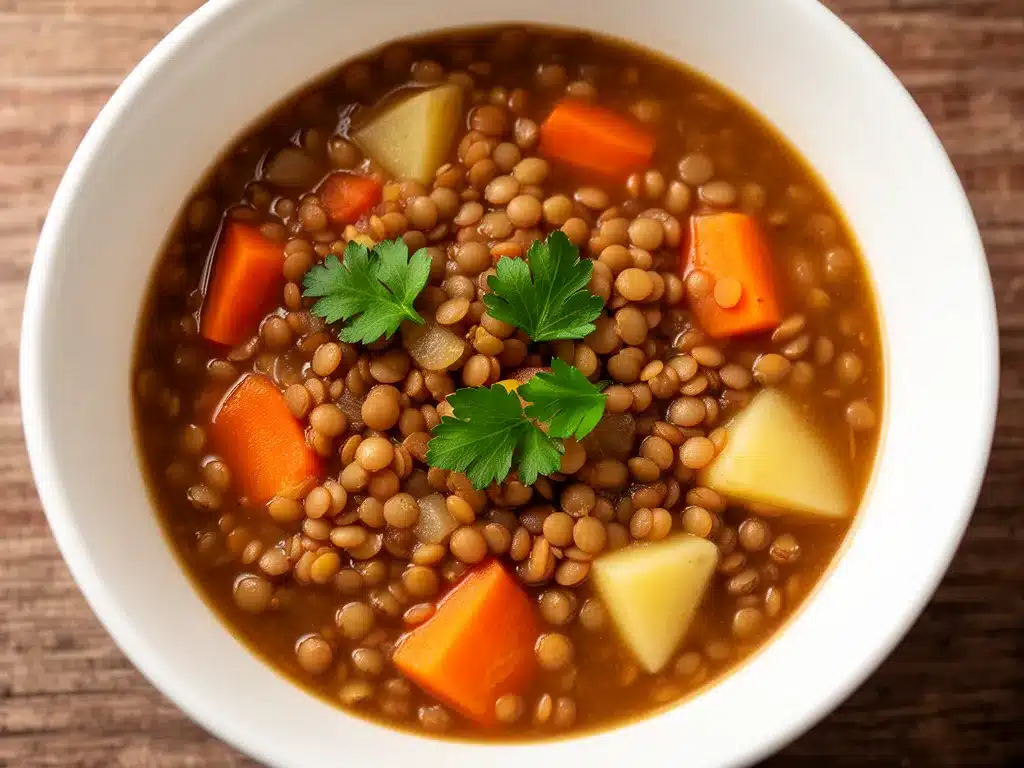 Günstiger Studenteneintopf mit Linsen: Easy Rezept in 20 Min 4 Günstiger Studenteneintopf mit Linsen preparation steps