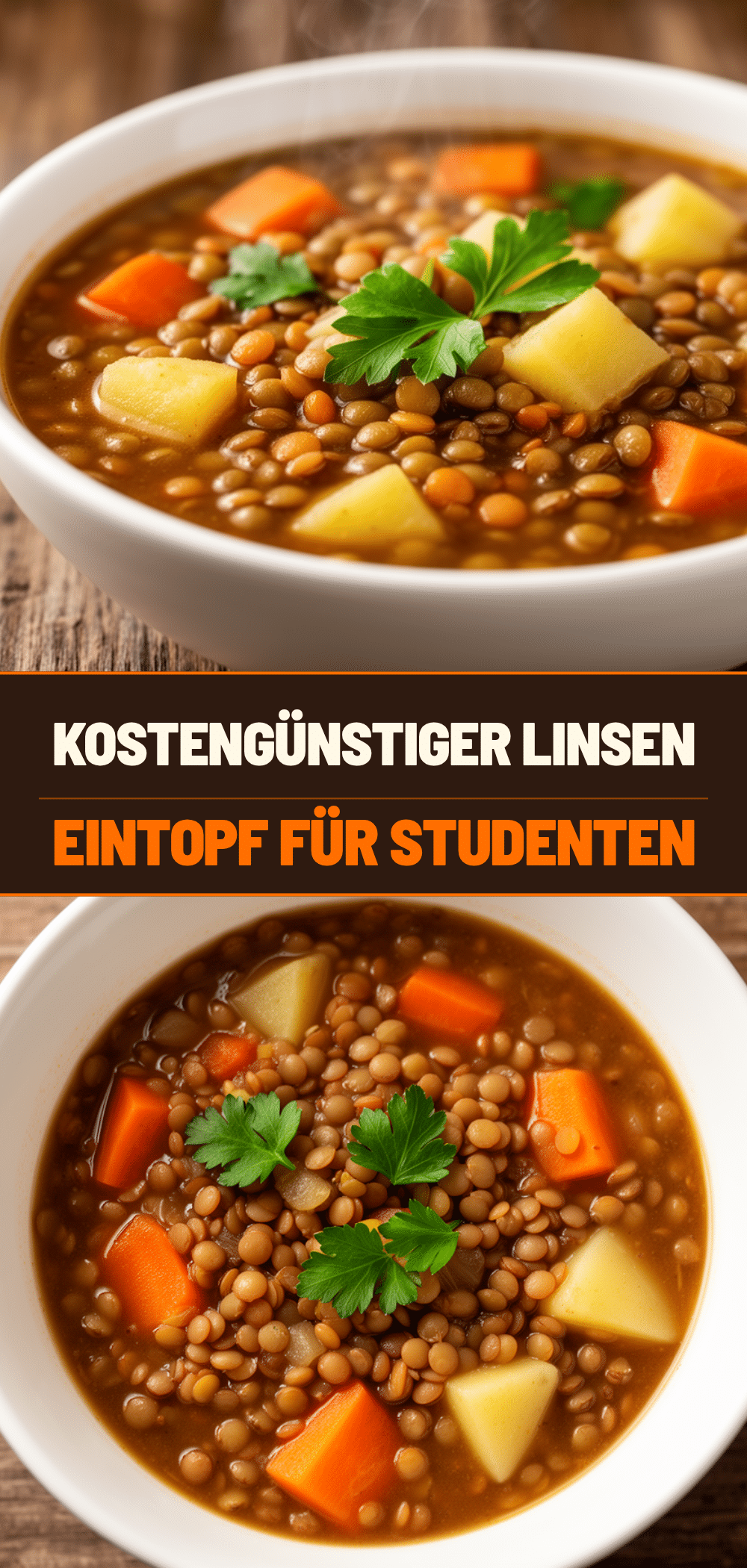 Günstiger Studenteneintopf mit Linsen: Easy Rezept in 20 Min 5 Günstiger Studenteneintopf mit Linsen recipe