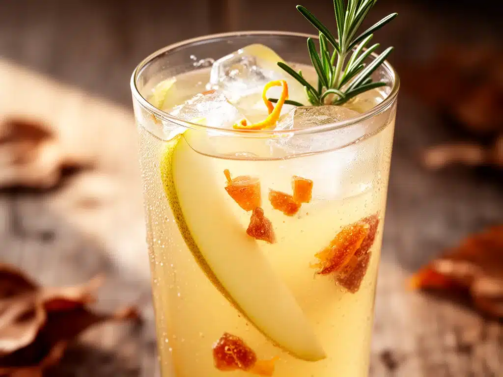 Herbst Birnen-Ingwer Limonade - featured image