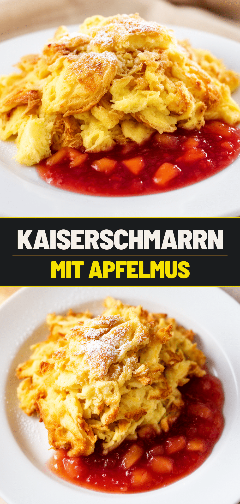 Kaiserschmarrn mit Apfelmus: Bestes Österreichisches Dessert 5 Kaiserschmarrn mit Apfelmus recipe