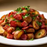 Knusprige Bratkartoffeln mit Speck - featured image