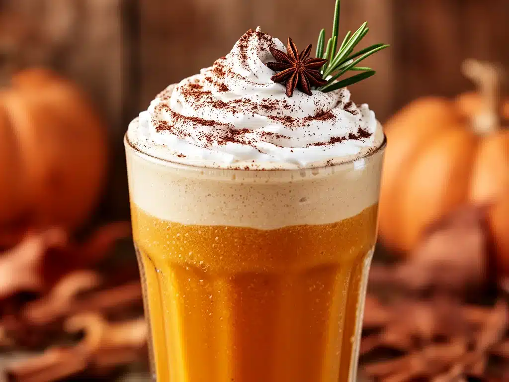 Kürbis-Zimt Milchshake - featured image