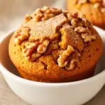 Kürbis-Zimt Muffins mit Walnüssen - featured image