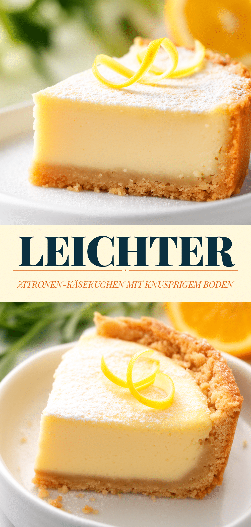 Leichter Zitronen-Käsekuchen in 30 Min: Das beste Rezept 5 Leichter Zitronen-Käsekuchen recipe