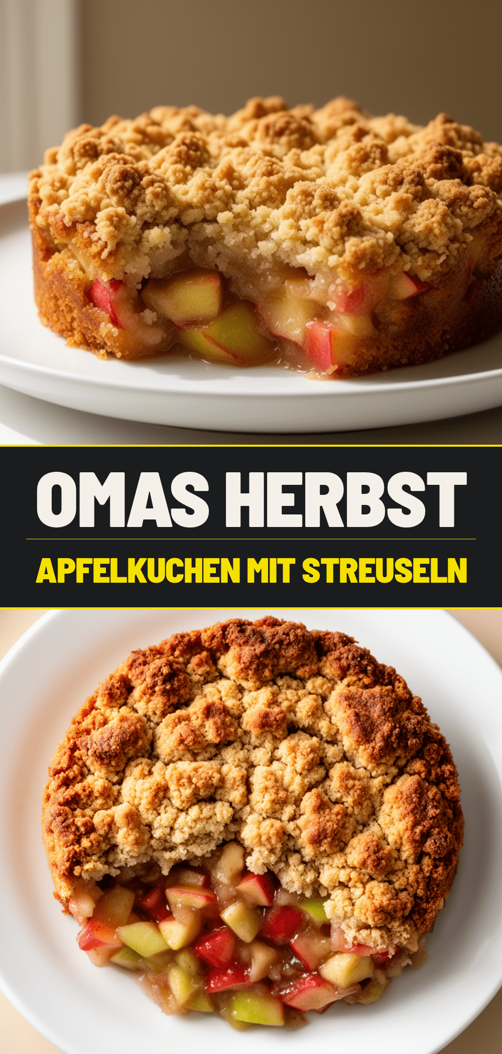 Omas Herbst Apfelkuchen mit Streuseln: 5 einfache Schritte 5 Omas Herbst Apfelkuchen mit Streuseln recipe
