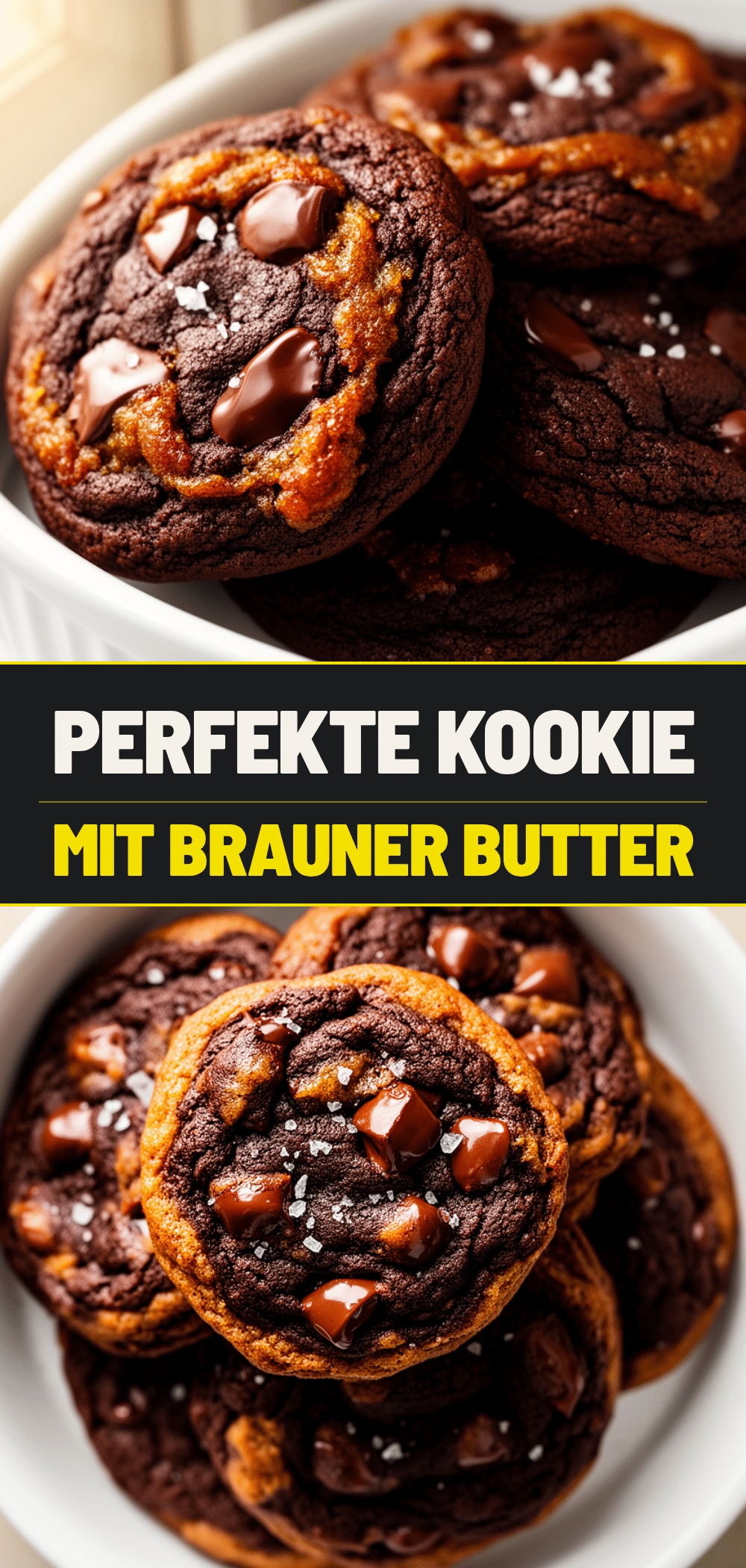 Saftige Schoko-Cookies: Braune Butter in 25 Min 5 Saftige Schoko-Cookies mit brauner Butter recipe