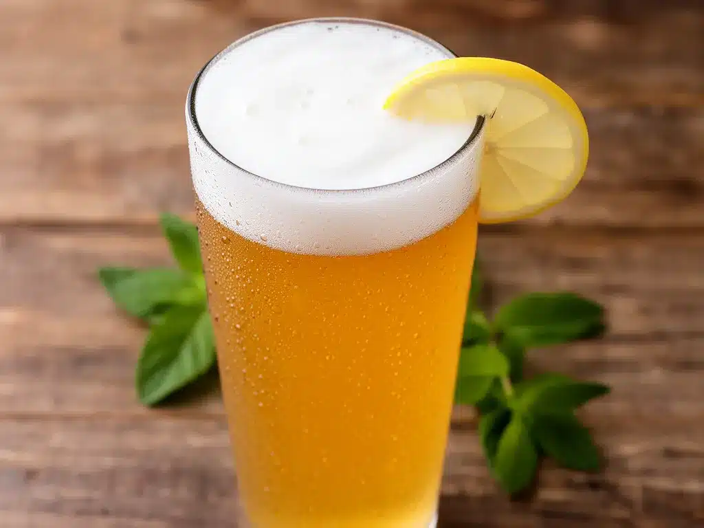Selbstgemachtes Radler: 5 Min. Perfektes Sommergetränk 4 selbstgemachtes Radler preparation steps