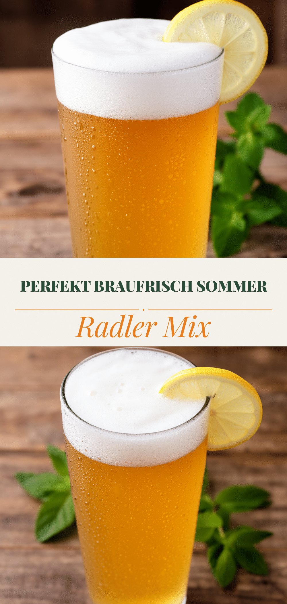 Selbstgemachtes Radler: 5 Min. Perfektes Sommergetränk 5 selbstgemachtes Radler recipe