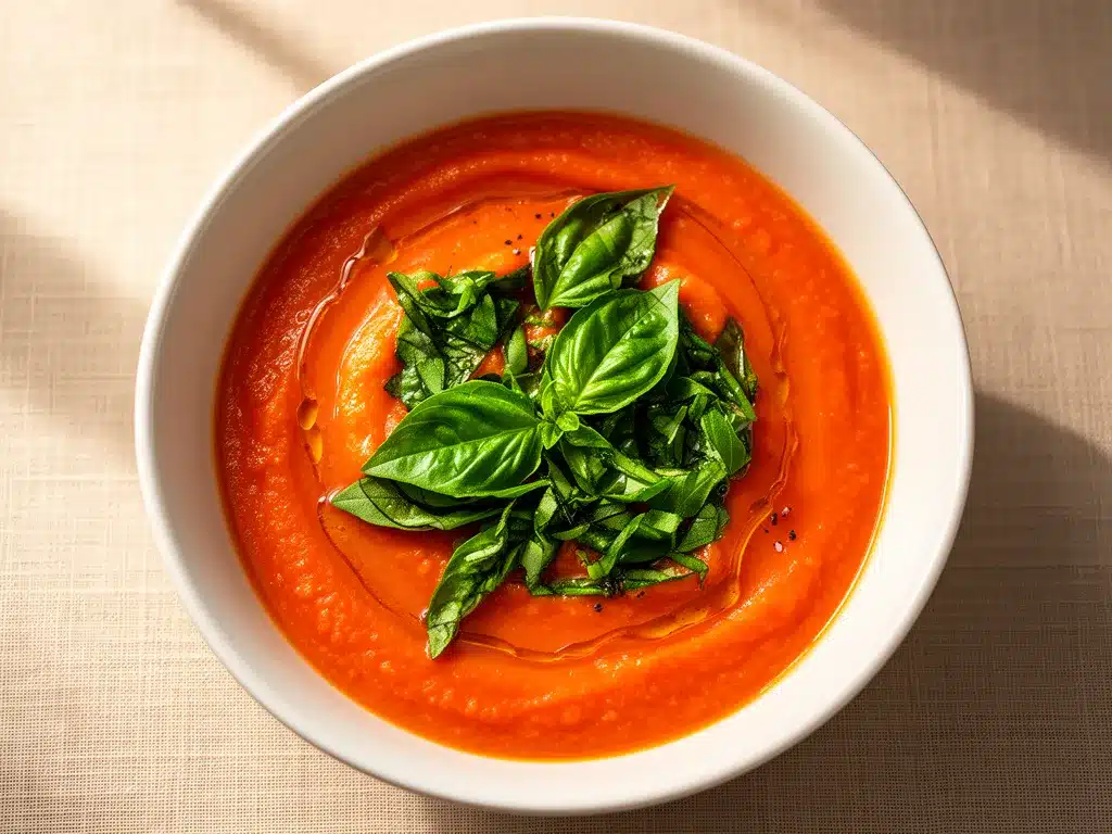 Cremige Tomatensuppe: 15 Min. Thermomix Rezept mit Basilikum 4 Thermomix Tomatensuppe preparation steps