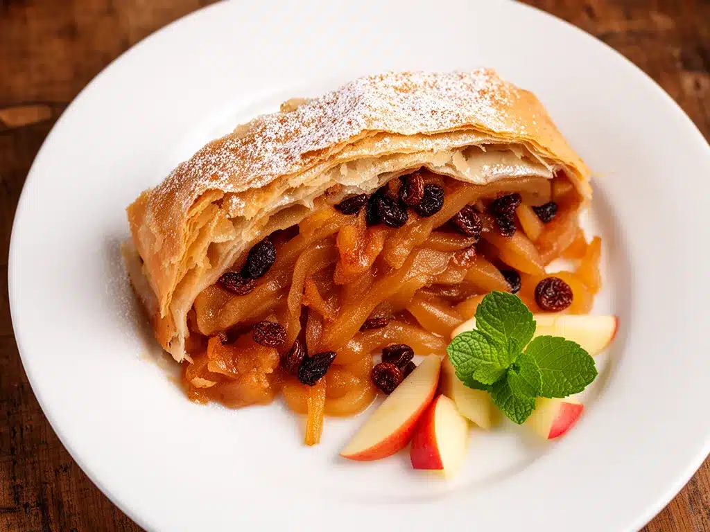 Wiener Apfelstrudel: Perfekt in 30 Min 4 Wiener Apfelstrudel preparation steps