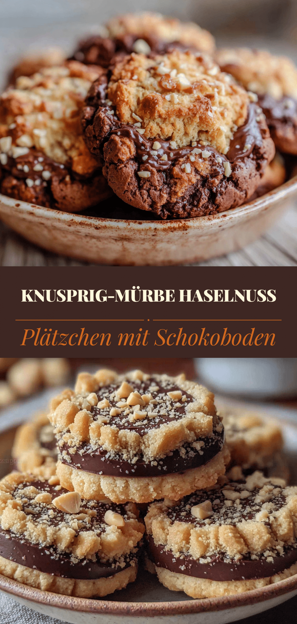 Einfache Weihnachten Haselnussplätzchen mit Schokoboden: Perfekt & Foolproof 5 Einfache Weihnachten Haselnussplätzchen mit Schokoboden recipe