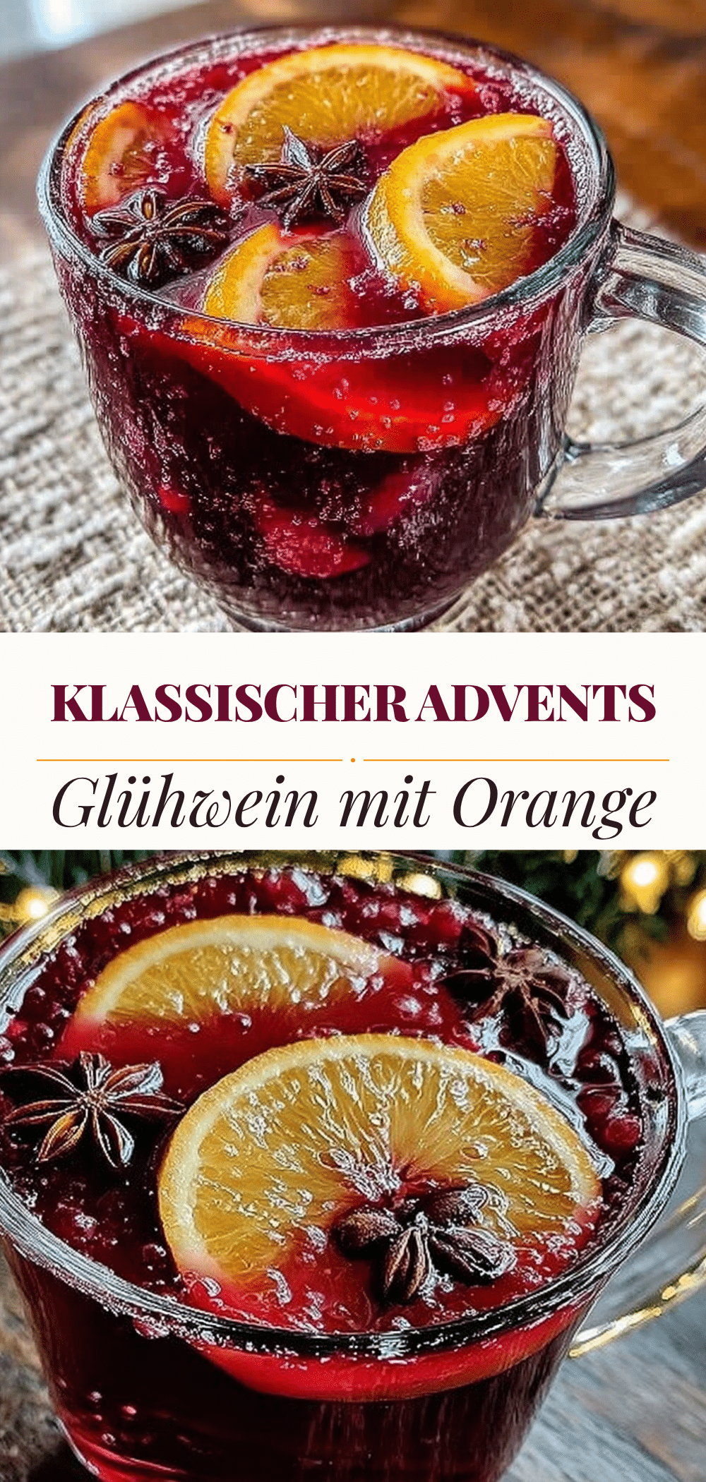 Glühwein für 2: Perfektes Wintergetränk für 2 Personen 5 Glühwein für 2 recipe