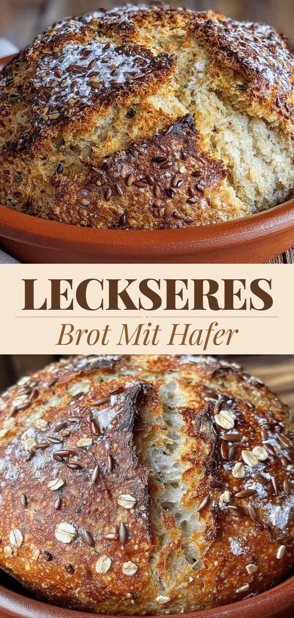 Glutenfreies Brot mit Hafer & Leinsamen: Frisch & Gesund 5 Glutenfreies Brot mit Hafer & Leinsamen recipe