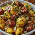 Heiligabend Kartoffelsalat mit Würstchen - featured image