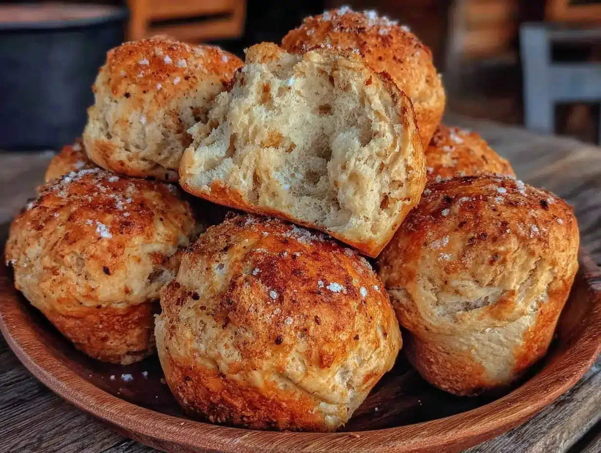 Keto Brötchen: Billig, Knusprig & Einfach (1 Portion) 4 Keto Brötchen preparation steps