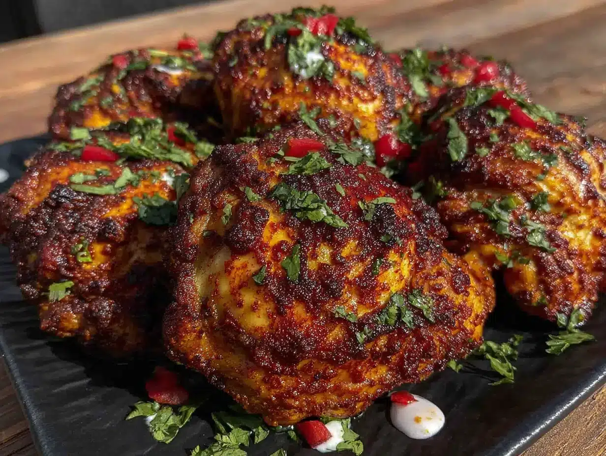 Knusprige Airfryer Hähnchenschenkel: Der 1 Trick für Kruste 4 Knusprige Airfryer Hähnchenschenkel preparation steps