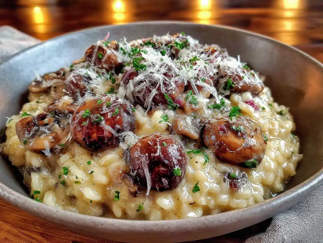 Cremiges Pilz-Risotto nach Oma-Art im Thermomix 4 Pilz-Risotto nach Oma-Art im Thermomix preparation steps