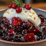 Rote Grütze mit Vanillesoße - featured image