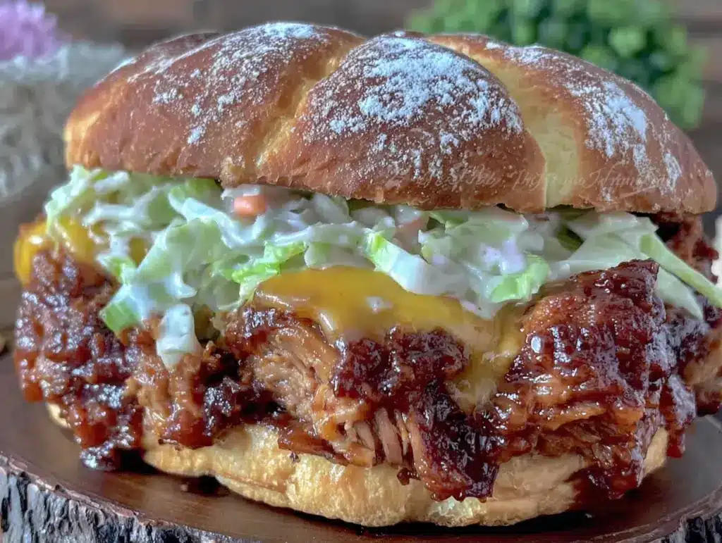 Startseite 3 Slow Cooker Pulled Pork Burger - featured image