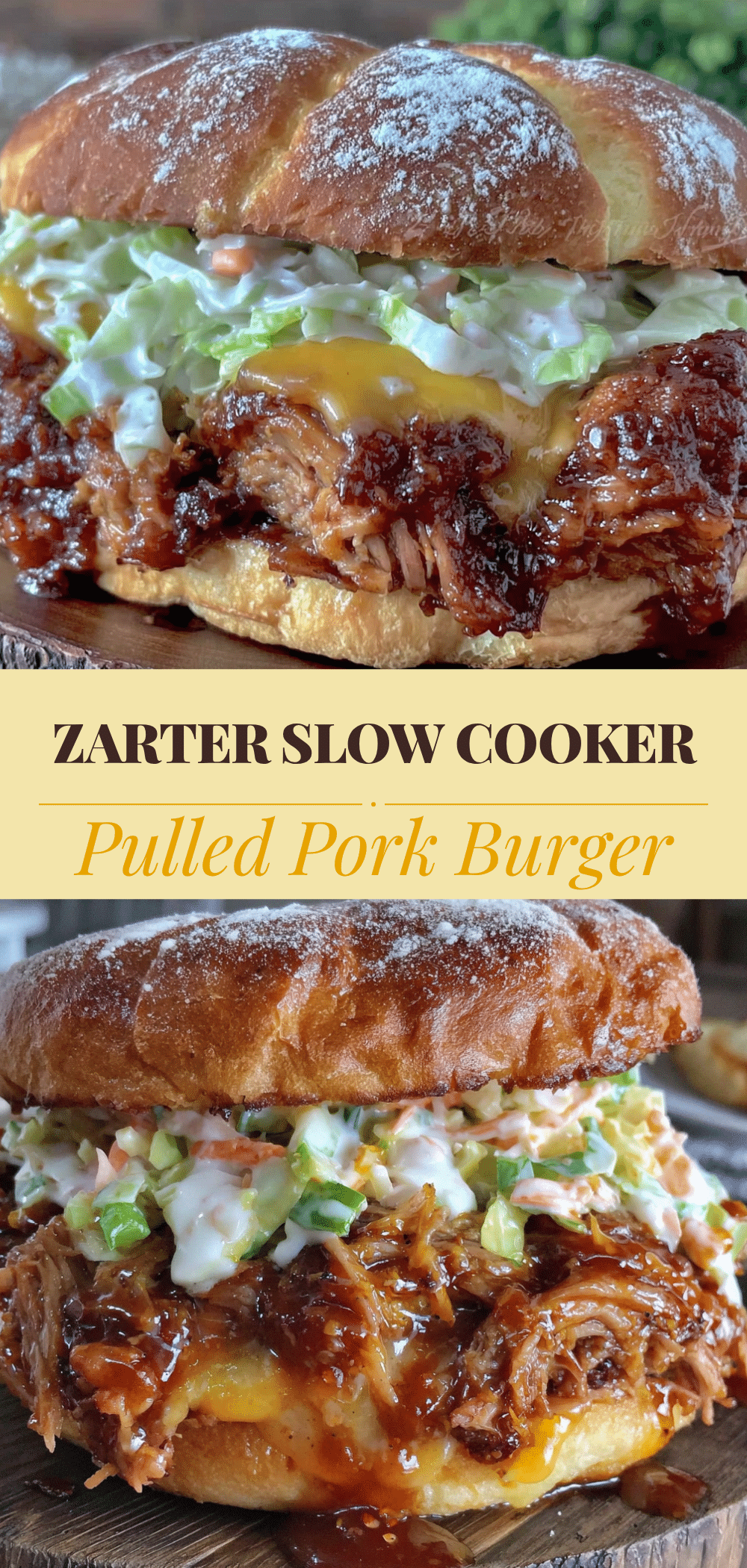 Zarter Slow Cooker Pulled Pork Burger: Der simple, fehlerfreie Klassiker 5 Slow Cooker Pulled Pork Burger recipe