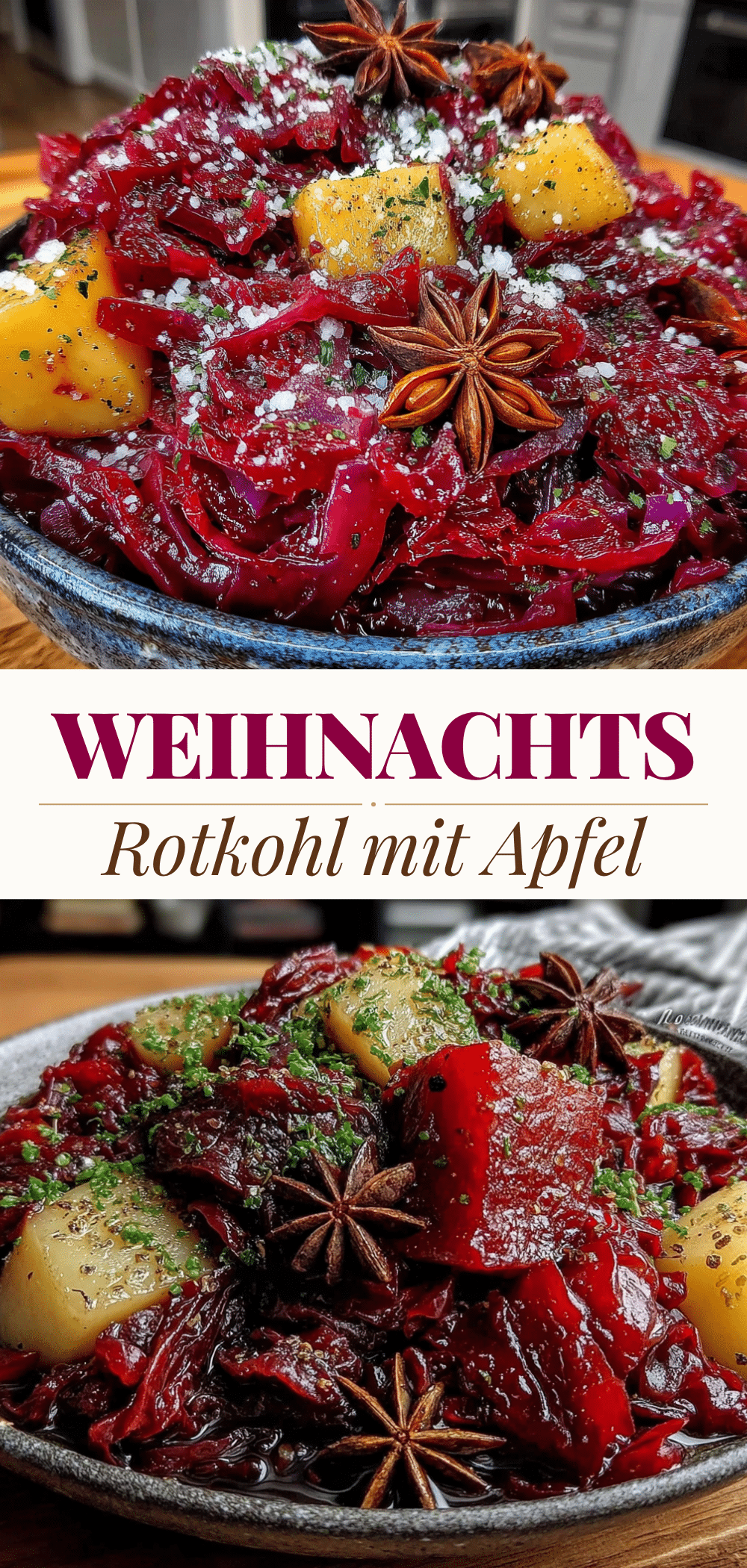 Weihnachts-Rotkohl mit Apfel: Das perfekte, leichte 30-Minuten-Rezept 5 Weihnachts-Rotkohl mit Apfel recipe