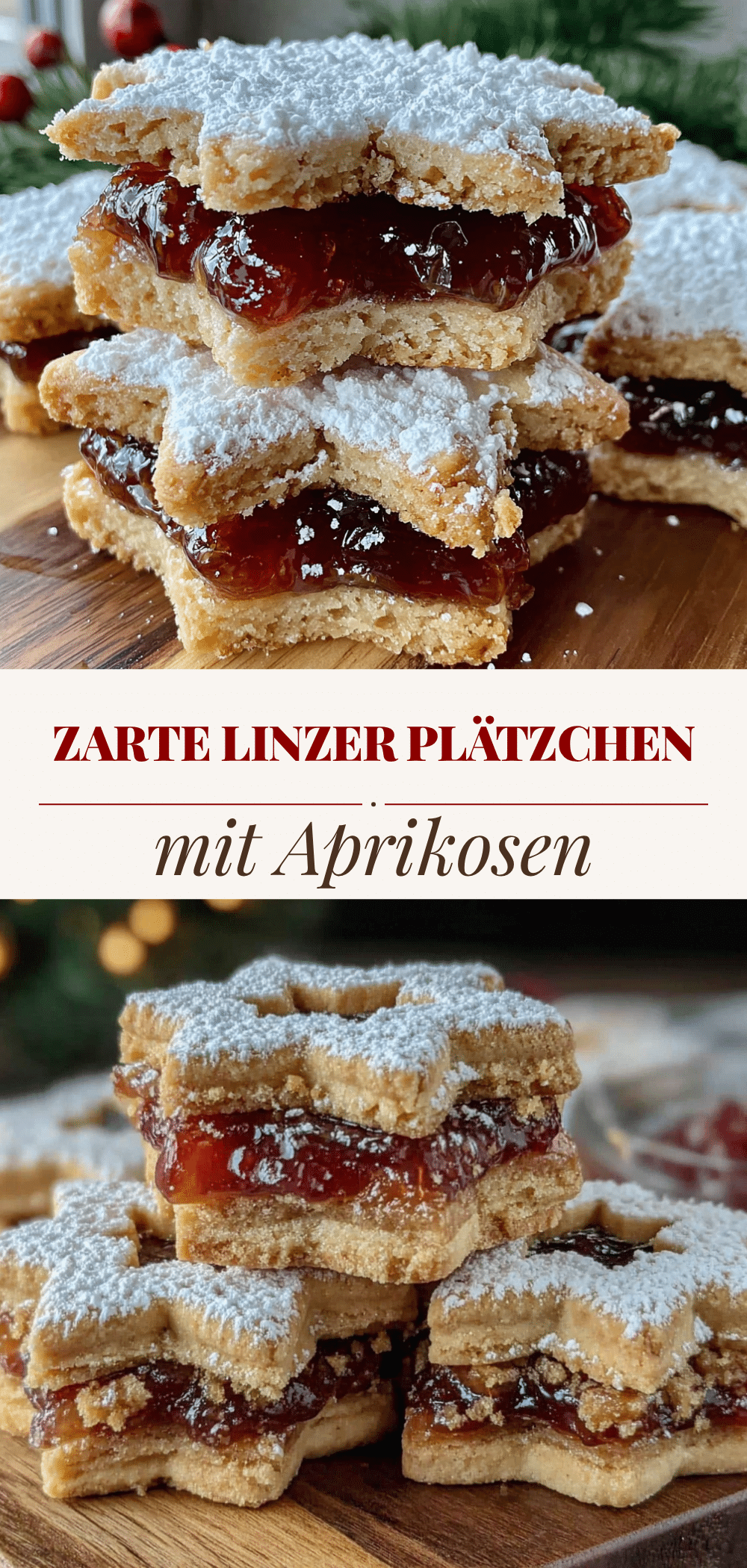 Zarte Linzer Plätzchen: Mit Kindern backen 5 Zarte Linzer Plätzchen recipe
