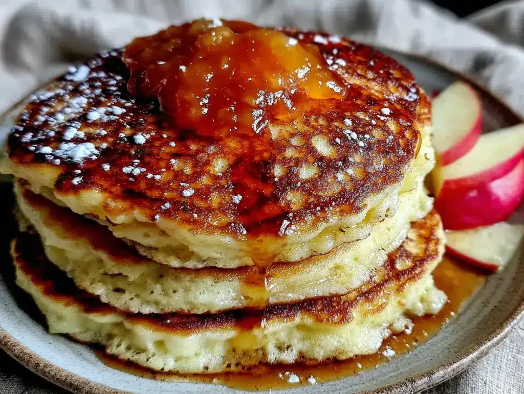 Zuckerfreie Hafer Pancakes - featured image